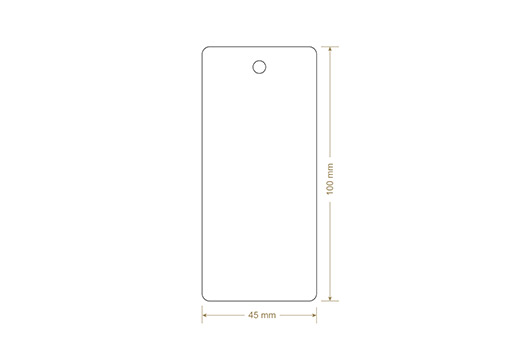 Papírcímke Model HT-M116