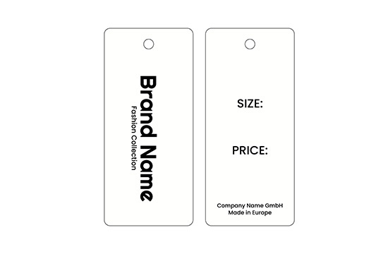 Papírcímke Model HT-M117