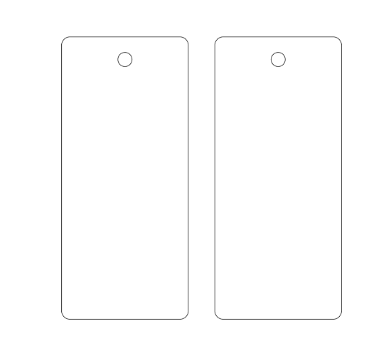 Papírcímke Model HT-M117