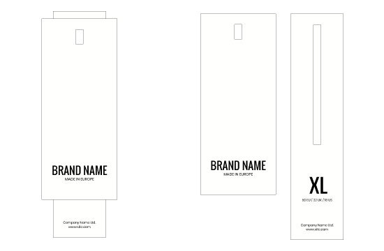 Papírcímke Model HT-M90