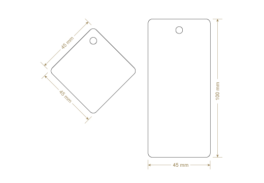 Papírcímke Model HT-M93