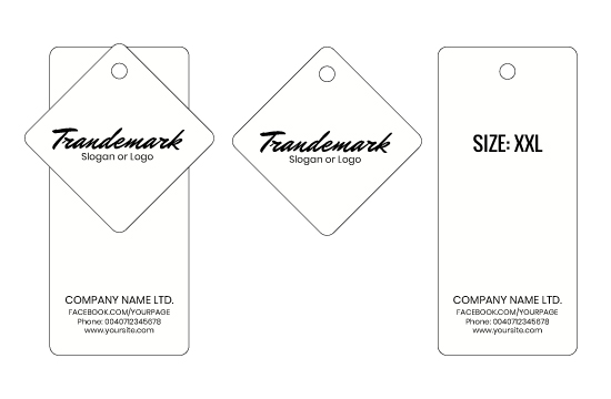 Papírcímke Model HT-M94