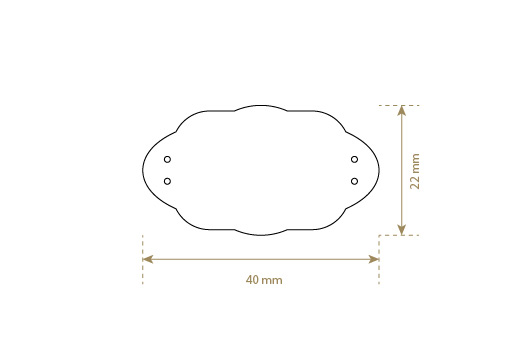 Valódi bőr címké Model EP-M13