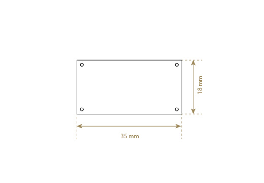 Valódi bőr címké Model EP-M44
