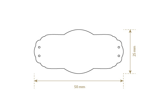 Valódi bőr címké Model EP-M5