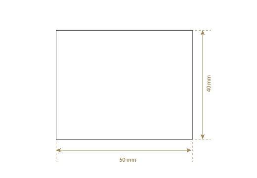 Valódi bőr címké Model EP-M50