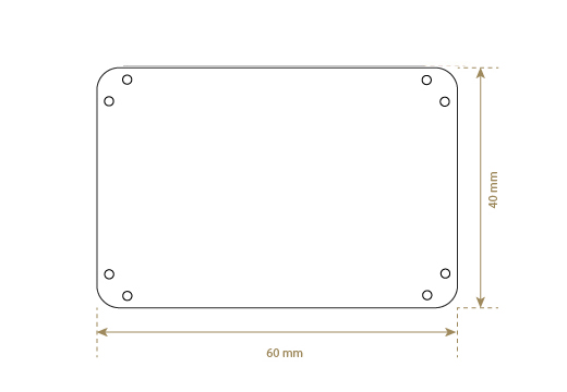 Valódi bőr címké Model EP-M51