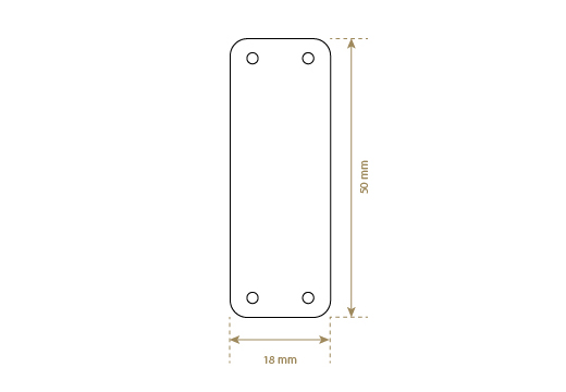 Valódi bőr címké Model EP-M59
