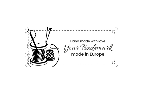 Valódi bőr címké Model EP-M64