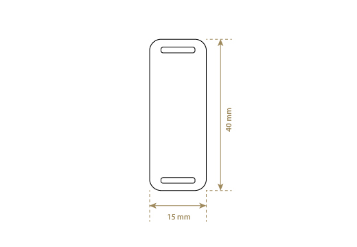 Valódi bőr címké Model EP-M65