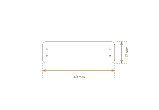 Valódi bőr címké Model EP-M8