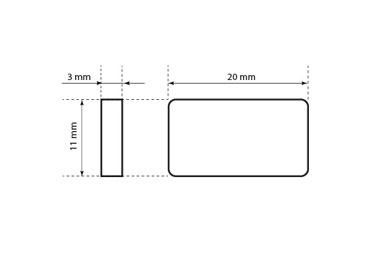 Műanyag plomba Model ST-M186