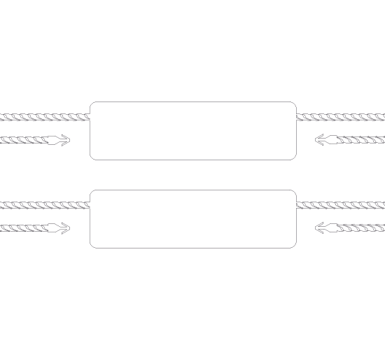 Műanyag plomba Model ST-M242