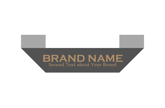 Szövött textil címke Solid Style Model WL-M32