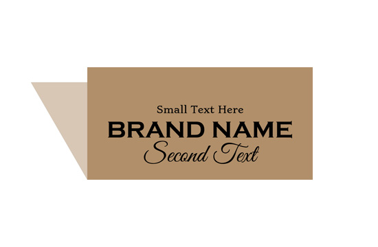 Szövött textil címke Grand Style Model WL-M38