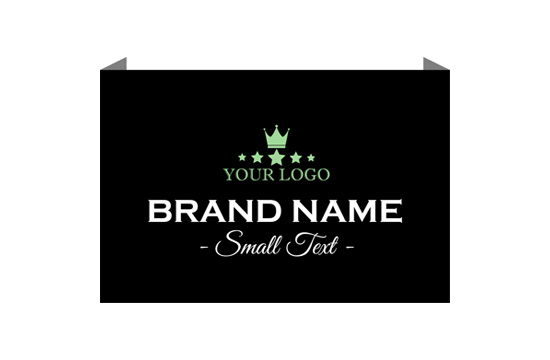 Szövött textil címke Portly Style Model WL-M70